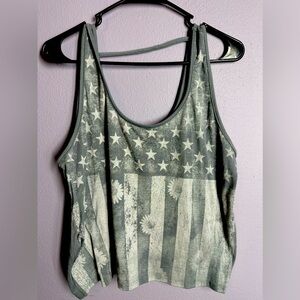 Summer stars flower tank